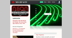 Desktop Screenshot of neondist.com